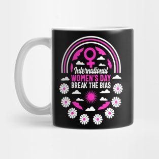 Womens International Womens Day Break The Bias 2024 Feminis Mug
